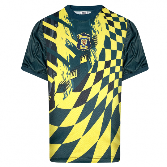 Maillot De Foot Rétro Scotland Domicile - Taille M, Bleu, Marque Toffs - Bon état