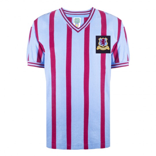 Aston Villa 1957 FA Cup Final Retro Football Shirt