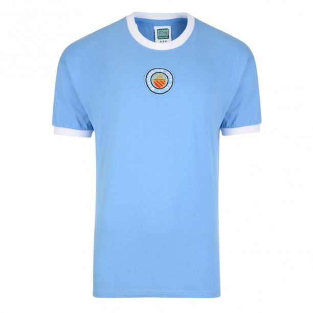 Manchester City 1970 No8 Retro Football Shirt