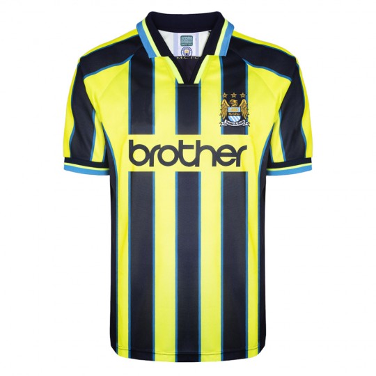 Manchester City 1999 Wembley Polyester Retro Shirt