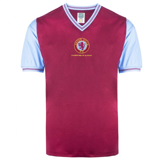 Aston Villa 1982 Champions of Europe Retro Shirt