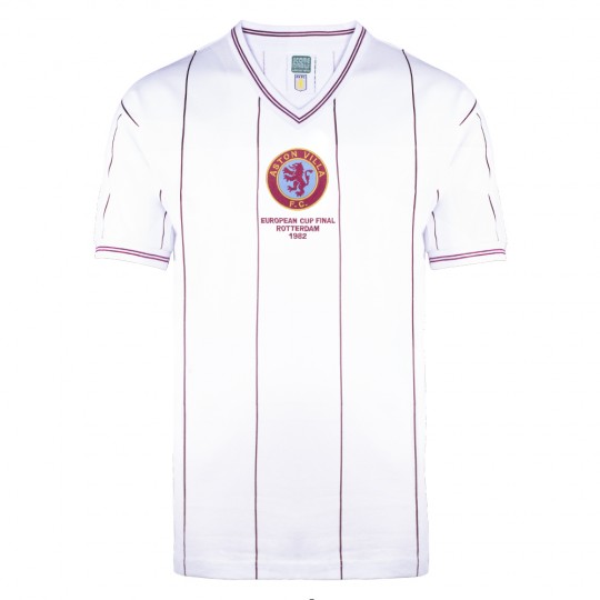 Aston Villa 1982 Euro Final Retro Football Shirt