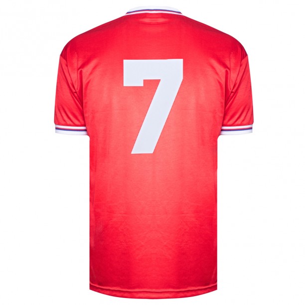 England 1982 World Cup Finals Away No7 Retro Shirt