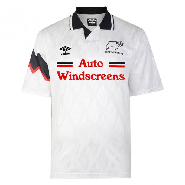 Derby County 1992 Umbro Retro Football Shirt