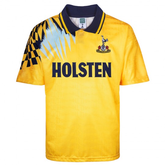 Score Draw Retro Tottenham Hotspur 1994 Shirt - Mens Replica - Shirts -  White/Navy