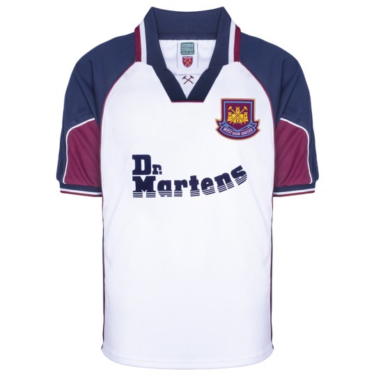 West Ham United 1999 Away Retro Football Shirt