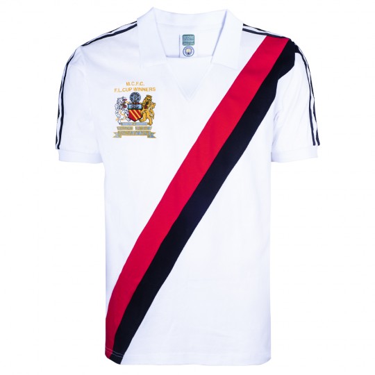 Manchester City 1976 League Cup Winners Away Shirt