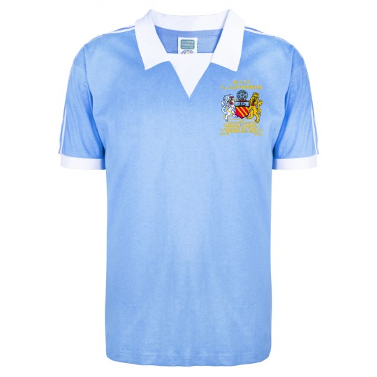 Manchester City 1976 League Cup Winners Shirt