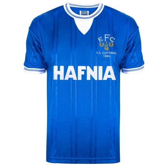 Everton 1984 FA Cup Final Retro Football Shirt