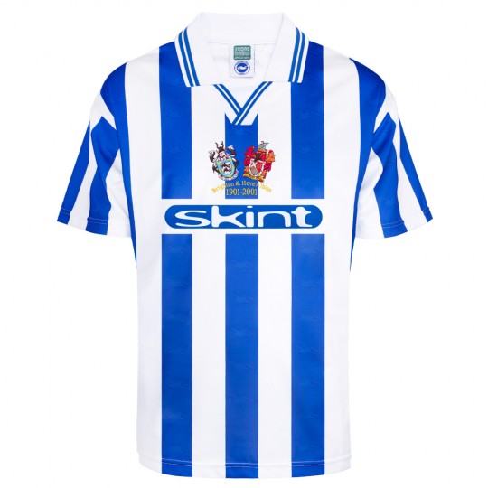 Brighton & Hove Albion 2001 Centenary Retro Shirt