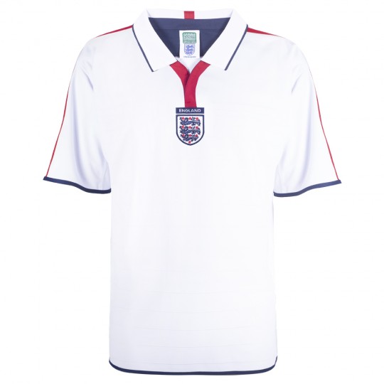 England 2004 Retro Football Shirt