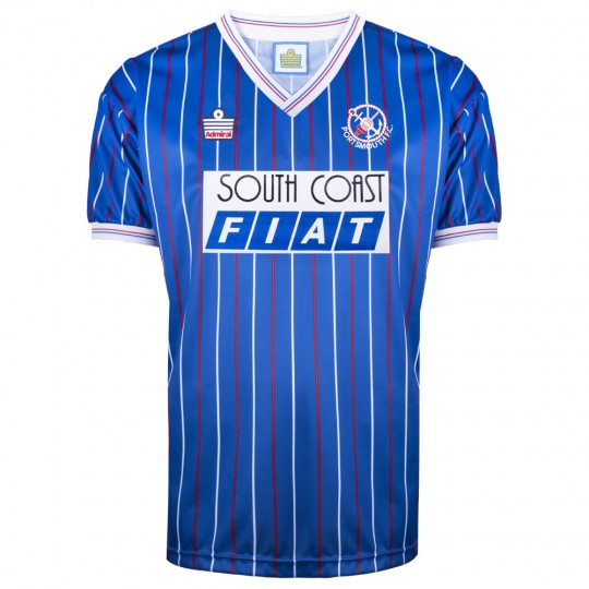 Portsmouth 1988 Admiral Retro Football Shirt