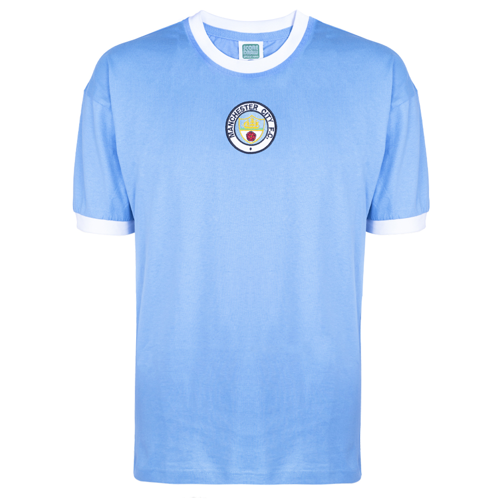 Manchester City 1972 shirt Manchester City Retro Jersey Score Draw