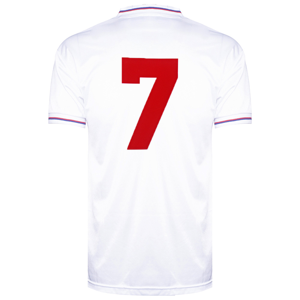 England 1982 World Cup Finals No7 shirt England Retro Jersey Score Draw