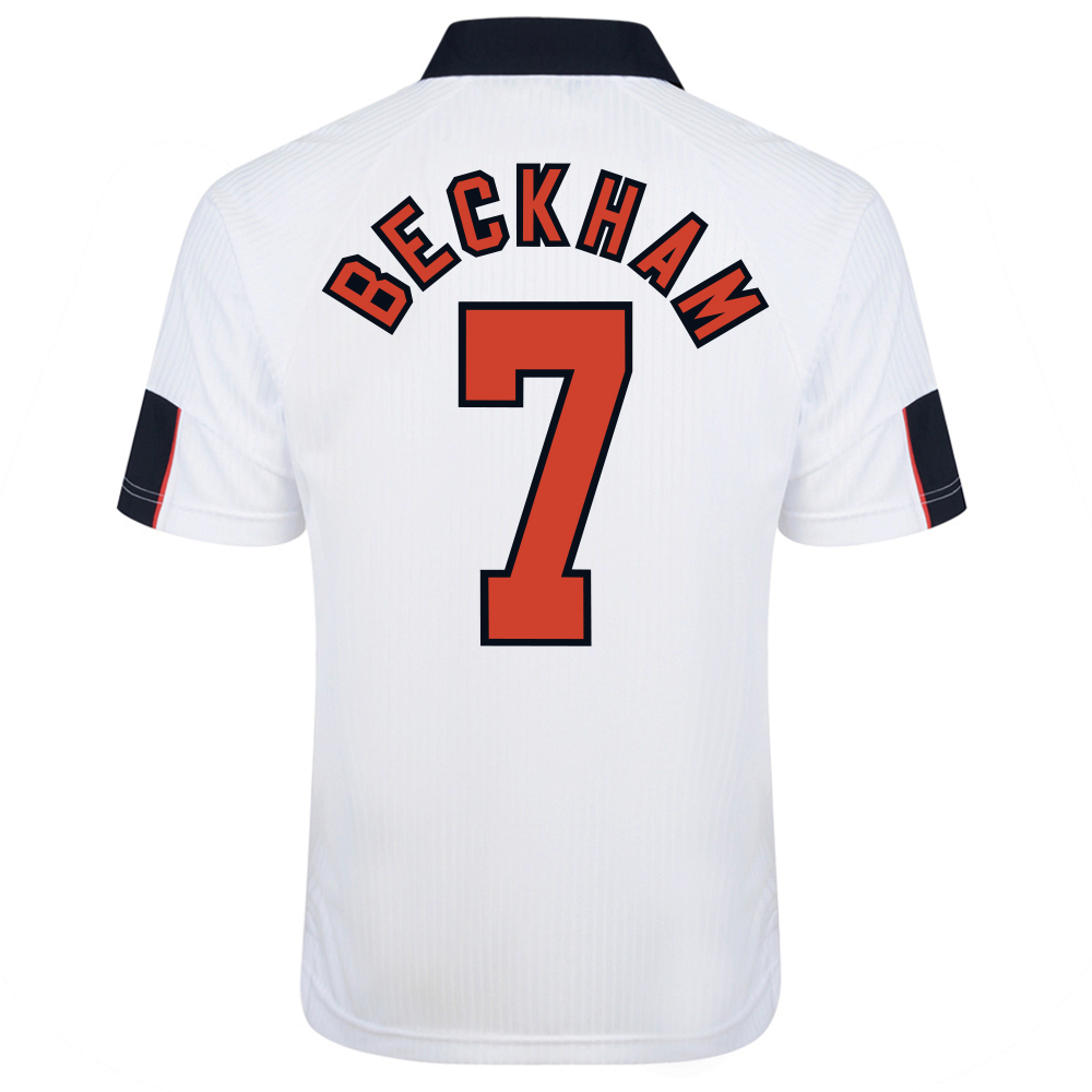 beckham football shirt