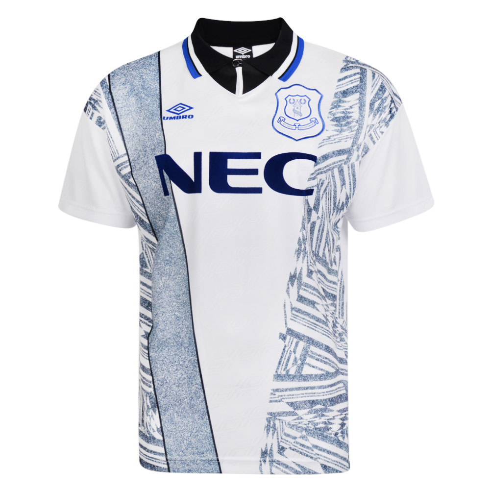 everton 1995 away umbro shirt