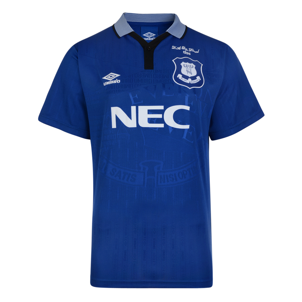 everton 1995 away umbro shirt
