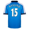 Manchester City 2000 Haaland No 15 Retro Shirt