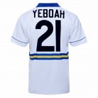 Leeds United 1994 No21 Yeboah Retro Football Shirt