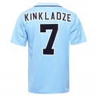 Manchester City 1996 No7 Kinkladze Football Shirt