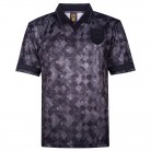 England 1990 Black Out Retro Football Shirt