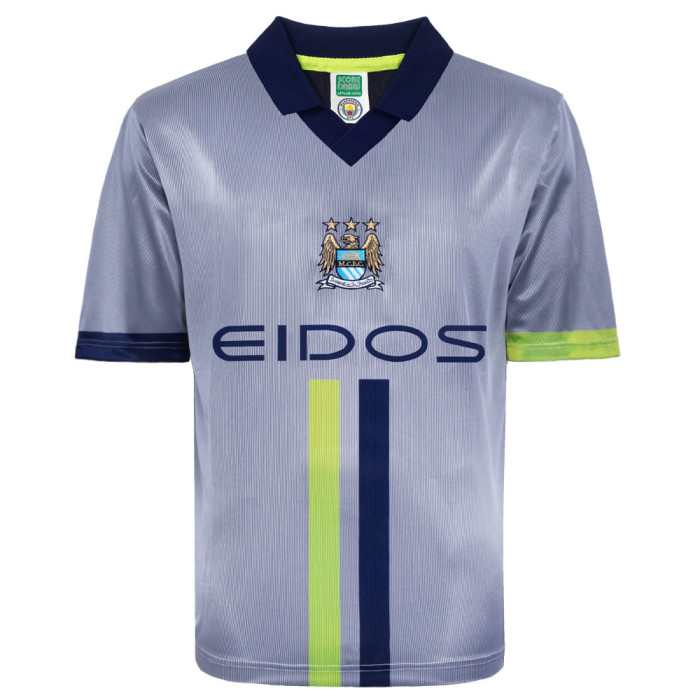 Manchester City 2000 Away Retro Football Shirt