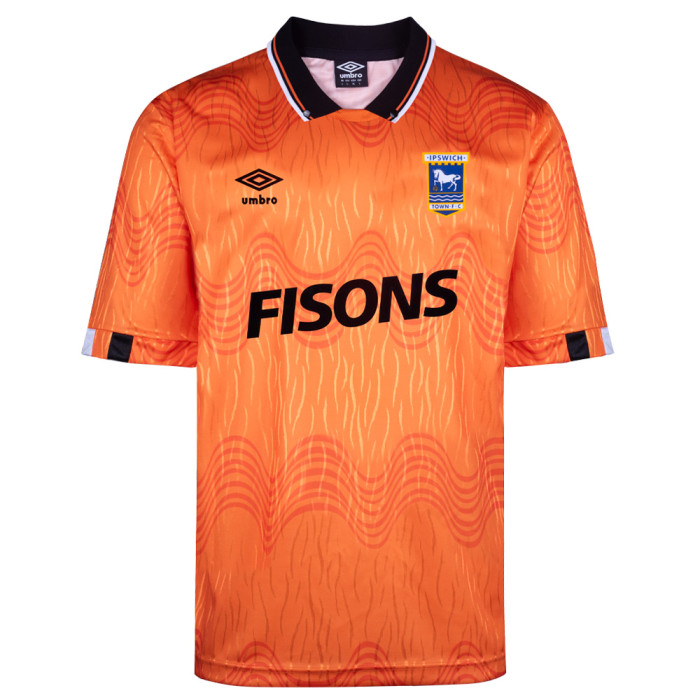 Ipswich Town 1990 Away Umbro Retro Football Shirt