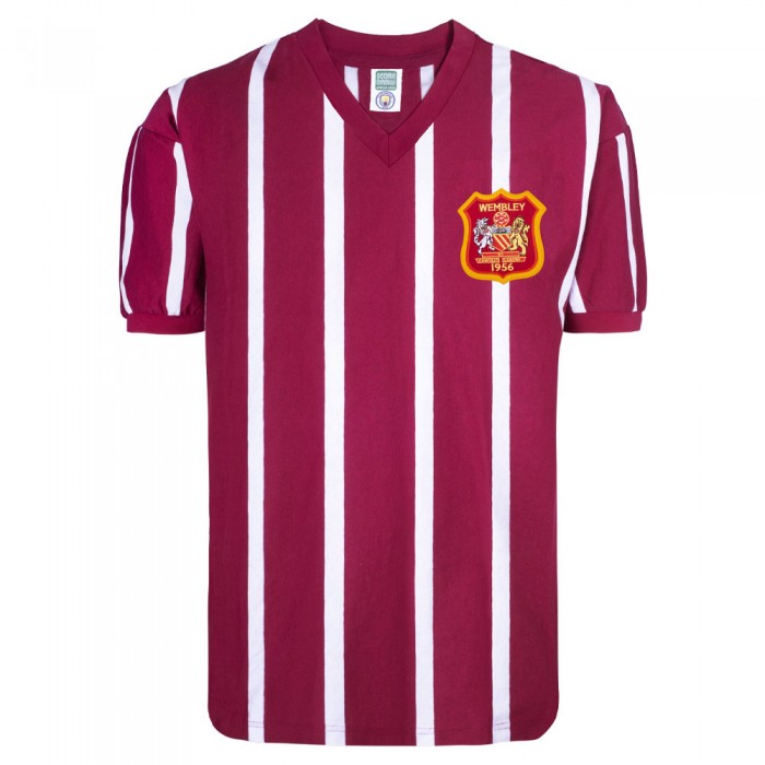 Manchester City 1956 FA Cup Final Retro Shirt