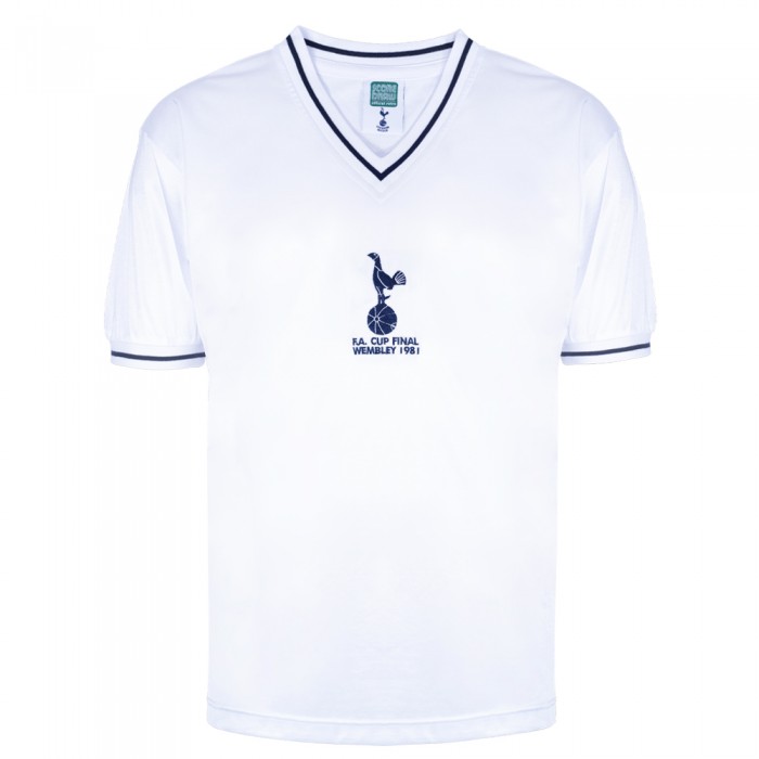 Tottenham Hotspur 1981 FA Cup Final Retro Shirt