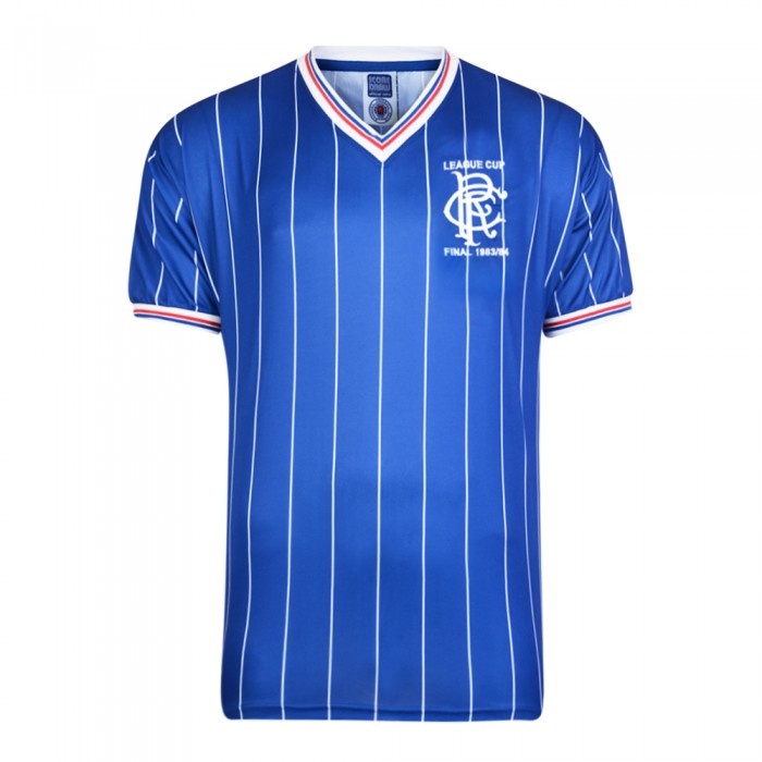 Rangers 1984 Scottish League Cup Final Retro Shirt