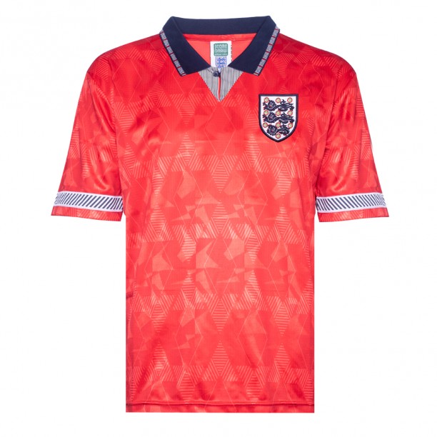 England 1990 World Cup Boys Away Retro Shirt