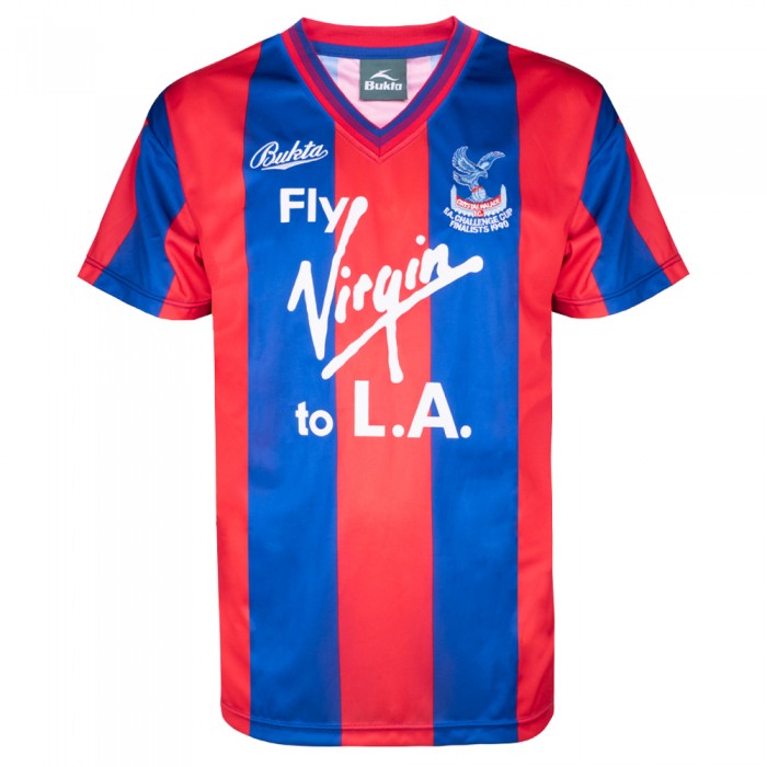 Crystal Palace 1990 FA Cup Final Bukta Retro Shirt