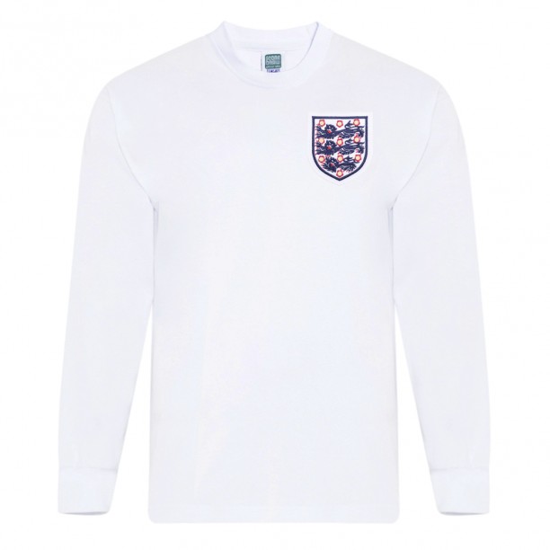 England 1966 World Cup No6 Retro Shirt