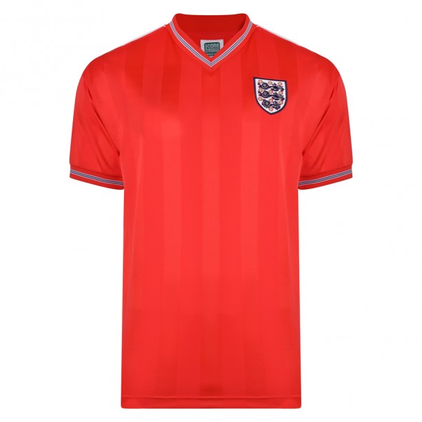 England 1986 Away Retro Football shirt
