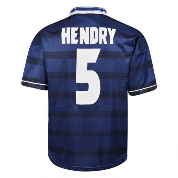 Scotland 1998 World Cup Finals No5 Retro Shirt