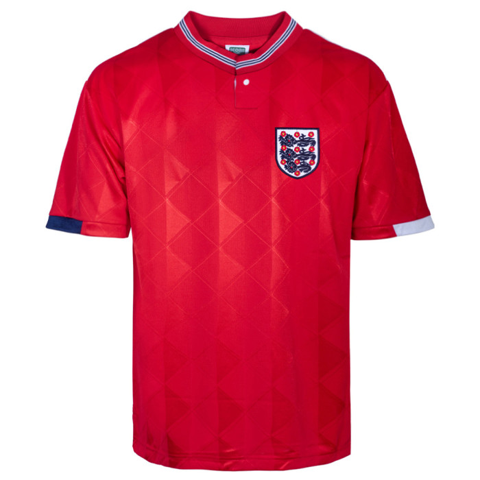 England 1989 Away Retro Football shirt