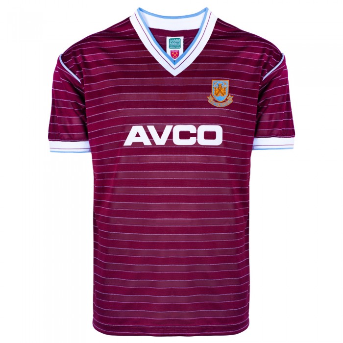 West Ham United 1986 Retro Football Shirt