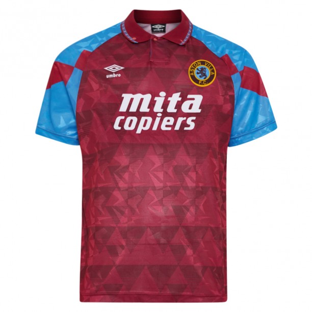 Aston Villa 1990 Umbro shirt