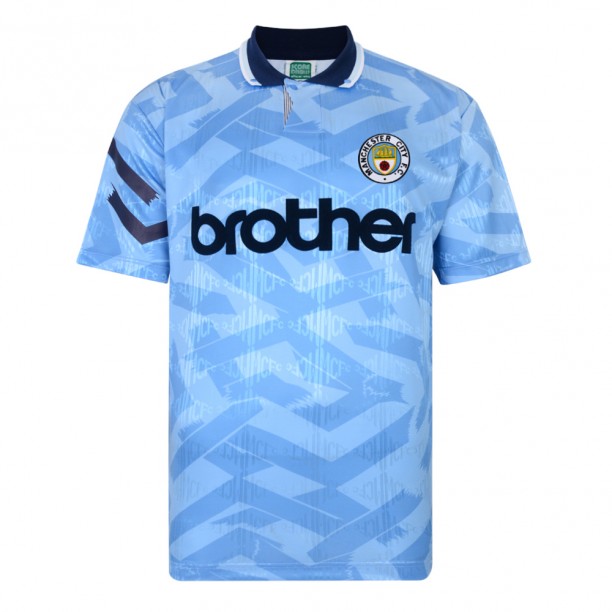 Manchester City 1992 Retro Football Shirt