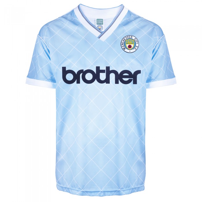 Manchester City 1988 Retro Football Shirt