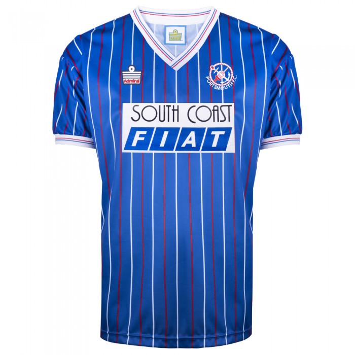 Portsmouth 1988 Admiral Retro Football Shirt