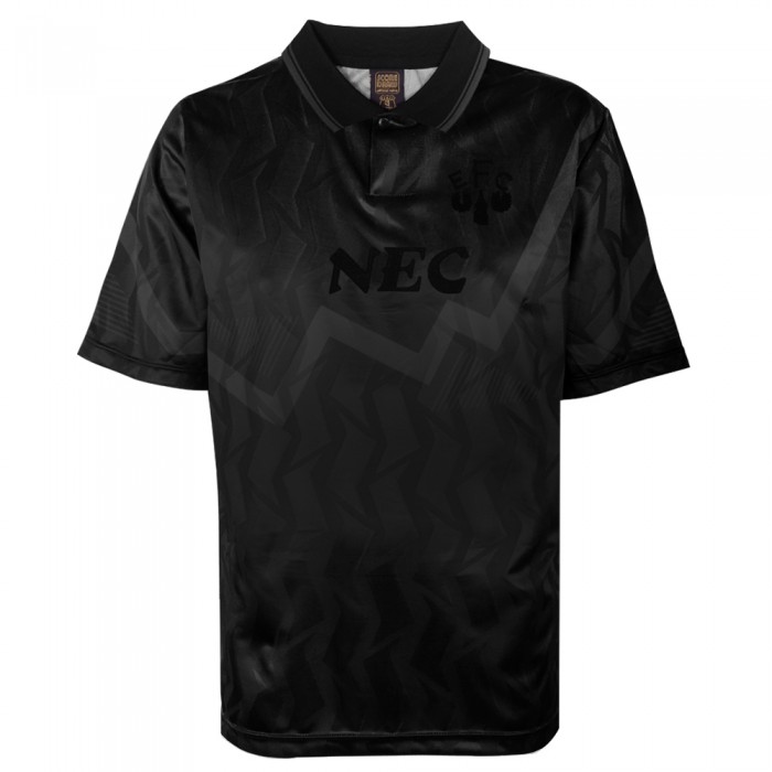 Everton 1990 Black Out Retro Football Shirt