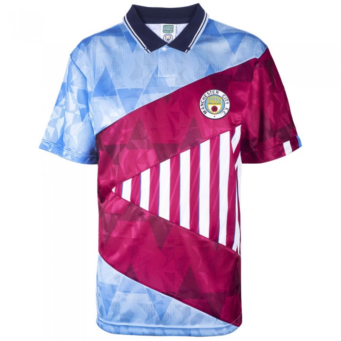 Manchester City 1990 Mash Up Retro Shirt
