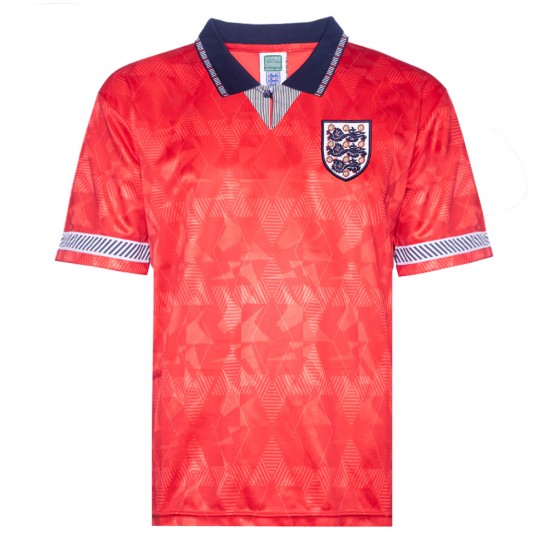 England Lineker Nameset Shirt Soccer Number Letter Heat Print Football 1990 3rd 