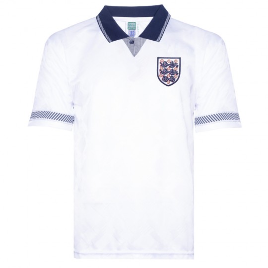England 1990 World Cup Finals Retro Football Shirt