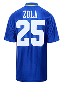 Chelsea 1997 FA Cup Final No25 Zola shirt