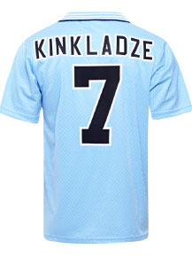 Manchester City 1996 No7 Kinkladze Football Shirt
