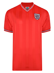 England 1986 Away Retro Football shirt