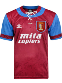 Aston Villa 1992 Umbro shirt