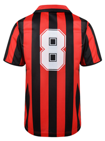 AC Milan 1988 No8 Retro Football Shirt